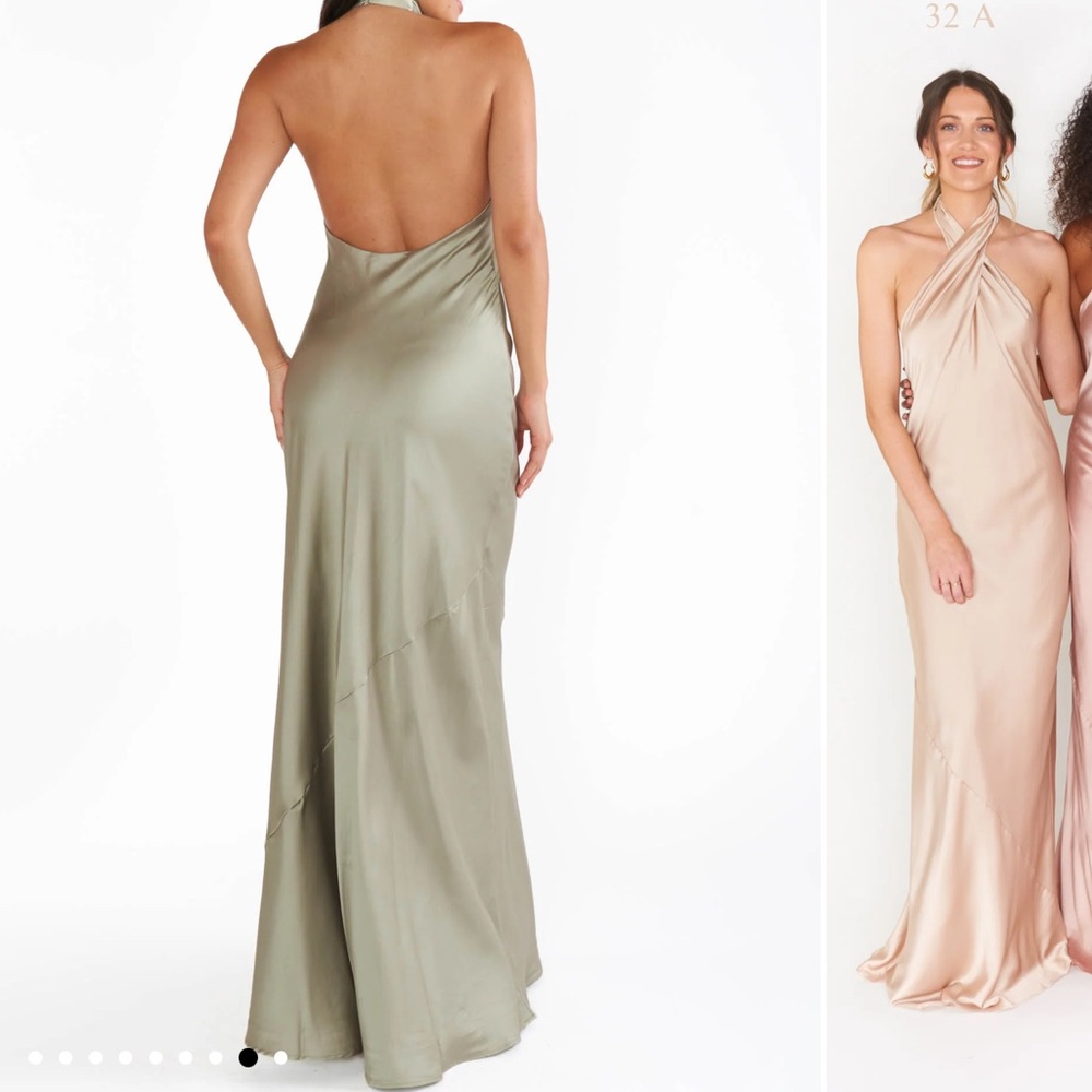 Show Me Your MUMU Jasmine Halter Maxi Dress size XS - Picture 6 of 7